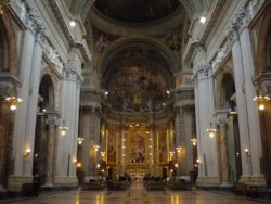 Visone della navata di Sant'Ignazio