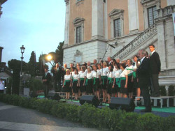 Il Coro del Lunedì al campidoglio