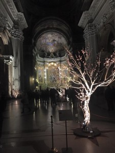 La chiesa e le piante