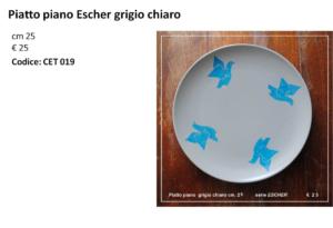 CET 019 piatto piano Escher