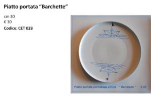 CET 028 piatto portata Barchette