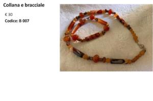 Collana e bracciale